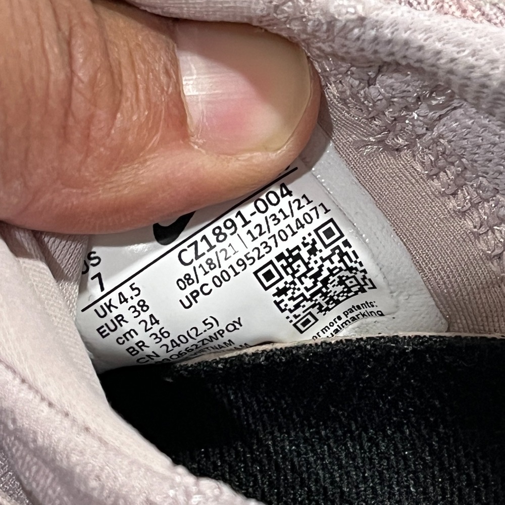 Nike Free Run 5.0 Shoes Women's 7 Platinum Violet Road Running Athletic Sneakers - Picture 2 of 10